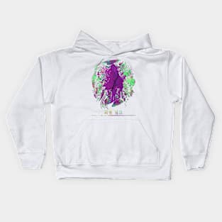 Abstract walk Kids Hoodie